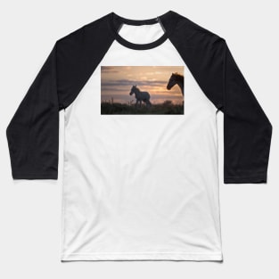Sunset Rising Baseball T-Shirt
